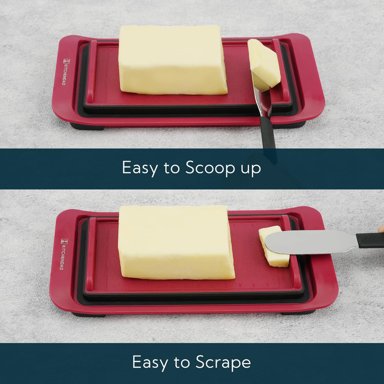 Airtight Butter Dish with Lid for Countertop and Fridge