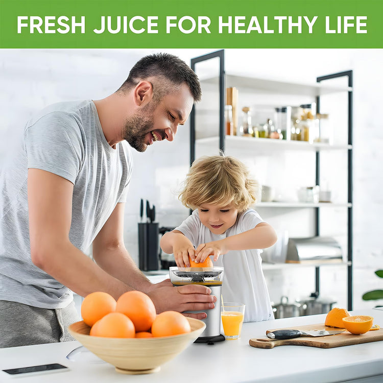 Electric Citrus Juicer Squeezer Stainless Steel