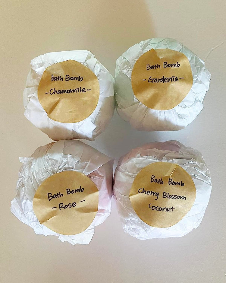 2 Inch Natural Brown Kraft Stickers