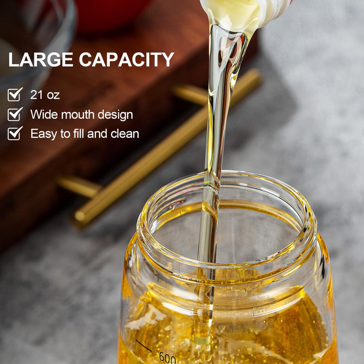 Olive Oil Dispenser Bottle for Kitchen with Leakproof and Dust Cover