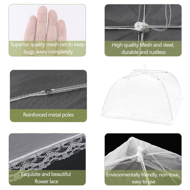 6 Pack Food Covers 17 Inch Pop (6 Count)