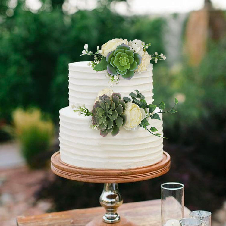 3Pcs Premade Cake Flowers (3 Count)