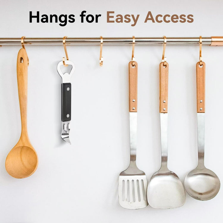 2-in-1 Can Punch Opener & Bottle Opener, 2-Pack, 6.1" (2 Count)