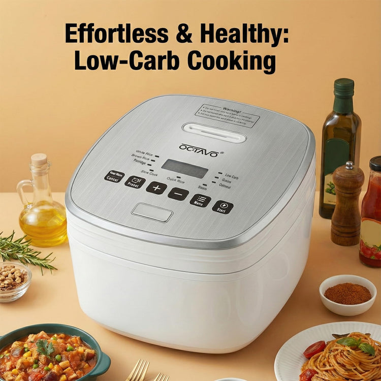 OCTAVO Low Carb Rice Cooker