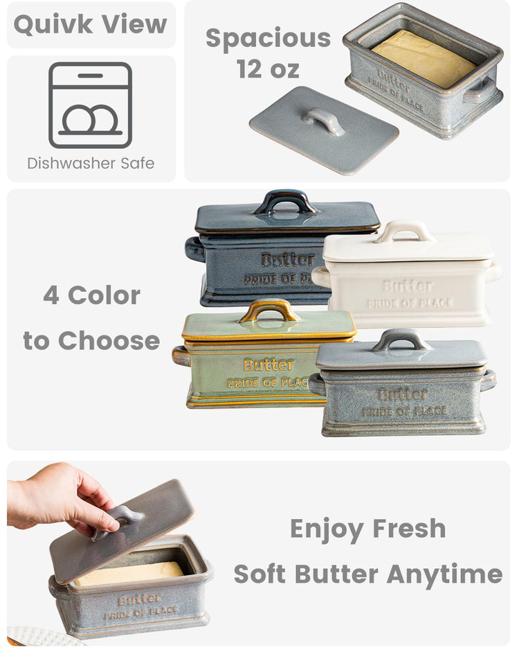 Butter Dish with Lid