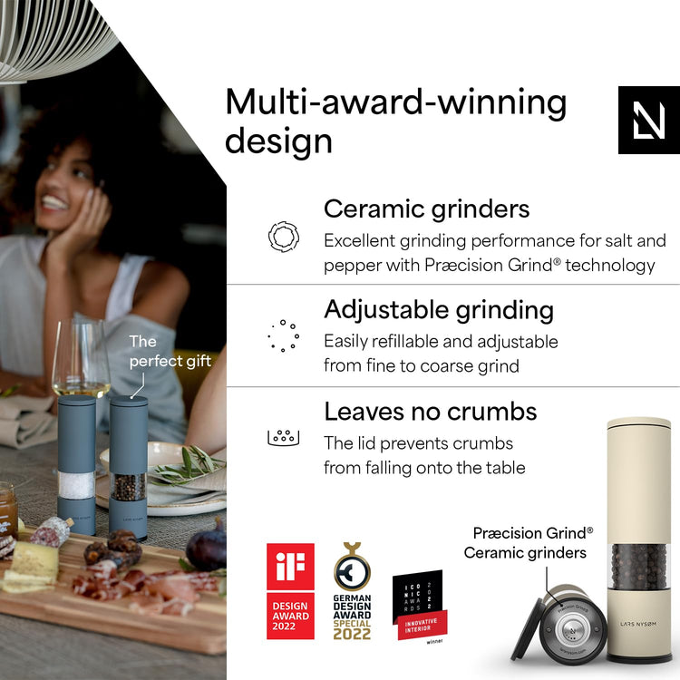 Salt and Pepper Grinder Set Manual