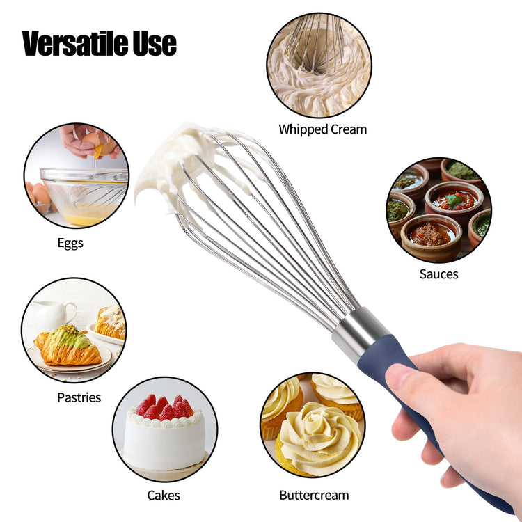 18 8 Stainless Steel Balloon Whisk for Cooking