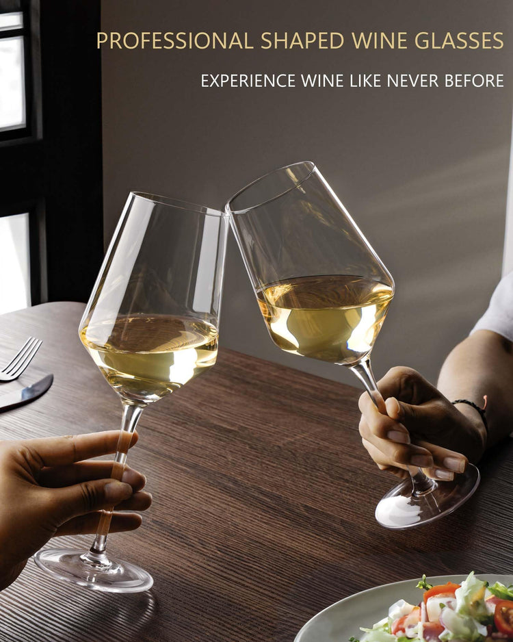 17 oz Lead Free Wine Glasses Set of 6 (6 Count)
