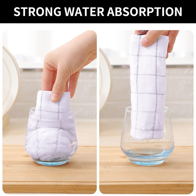 100% Cotton Terry Kitchen Towels (6 Count)