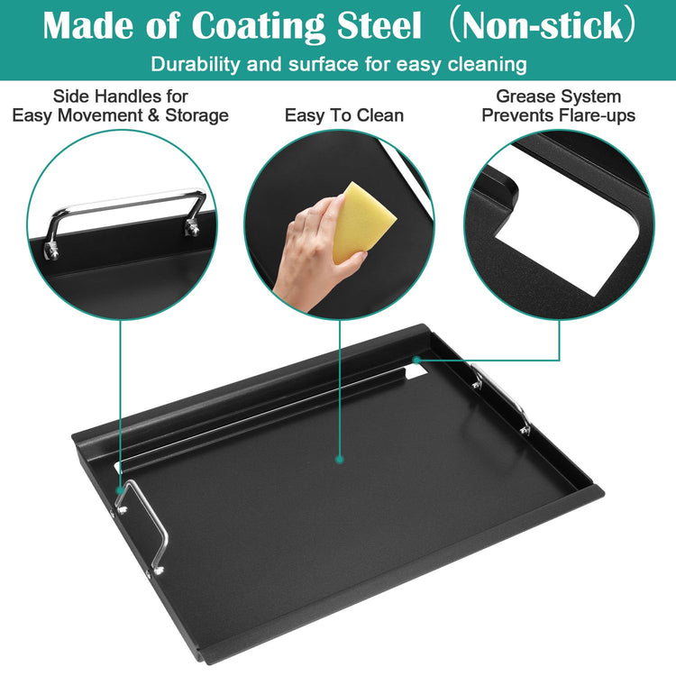 Full Size Griddle Inserts for CharBroil Performance 4 Burner Series