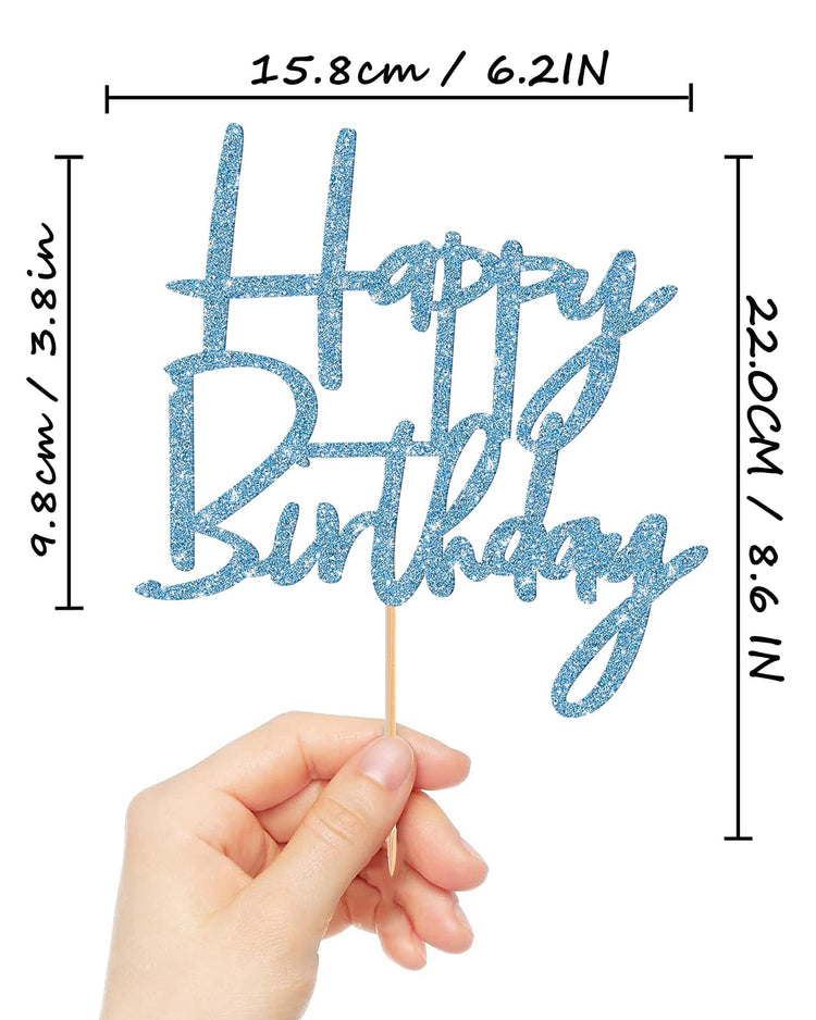 Happy Birthday Cake Topper