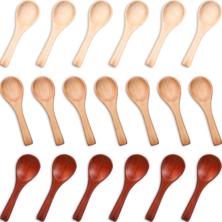 50 Pcs Small Wooden Spoons (50 Count)