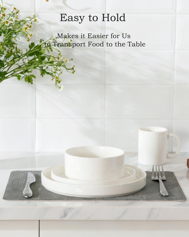 Sweejar Porcelain Dinnerware Sets for 4