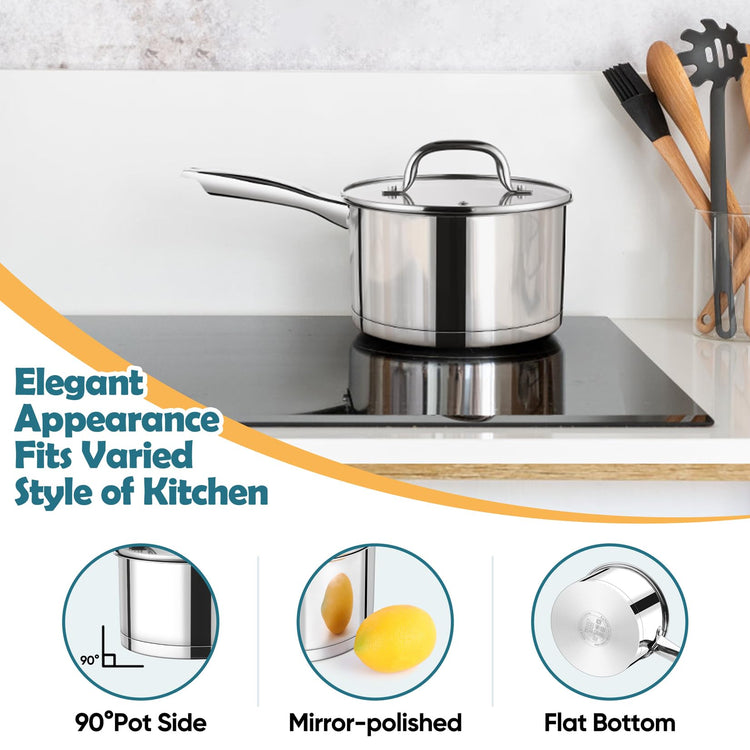 3 Qt Saucepan with Lid