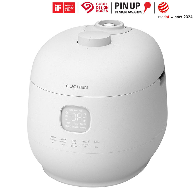 6 Cup Premium IH Pressure Rice Cooker with 304Ti Stainless Steel Inner Pot