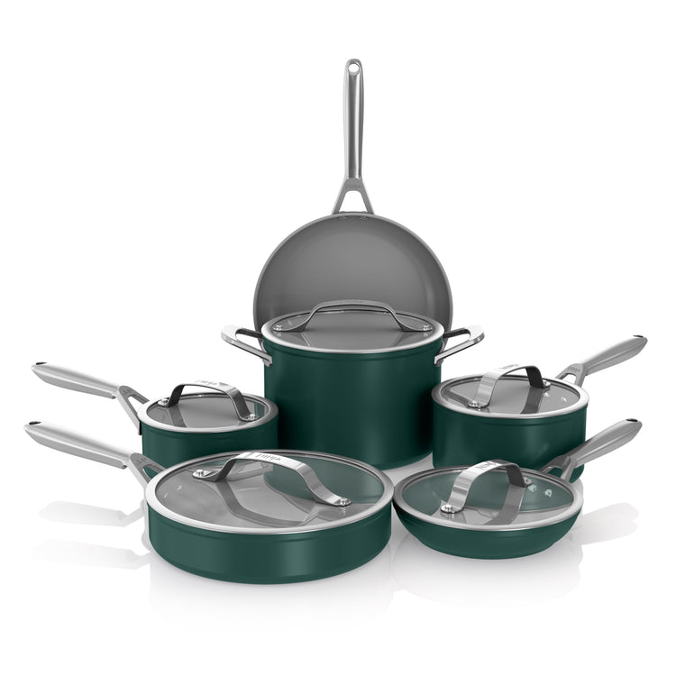 Ceramic Pro 11Piece Cookware Set