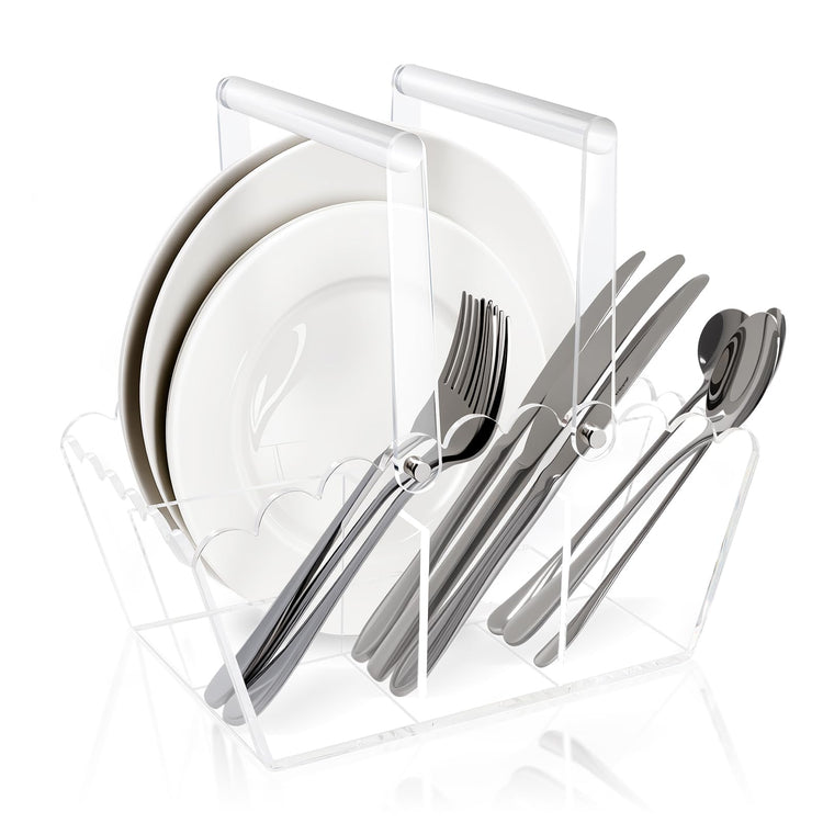 Scalloped Silverware Organizer
