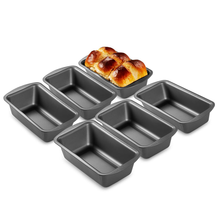 6 Pack Bread Pan 1 Lb (6 Count)