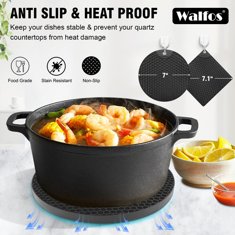 Silicone Trivet Mats (4 Count)