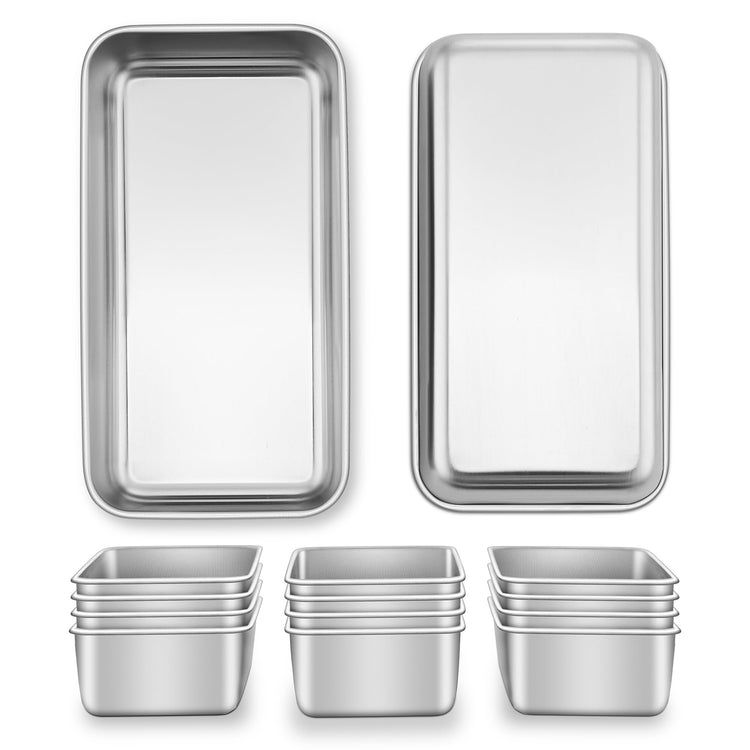 Bread Pans for Homemade Bread (14 Count)