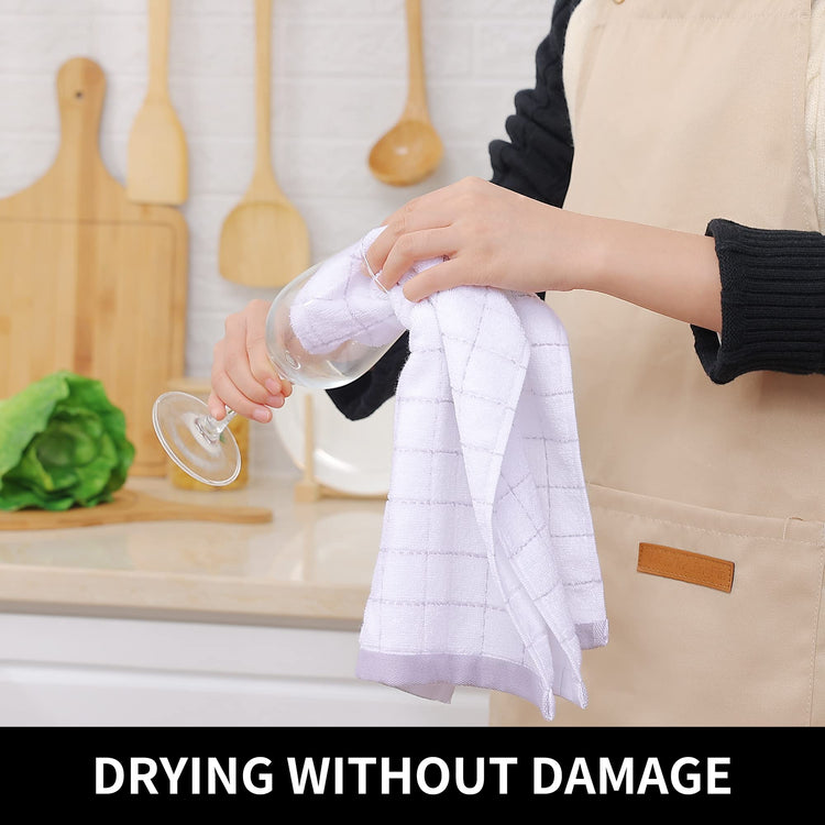 100% Cotton Terry Kitchen Towels (4 Count)