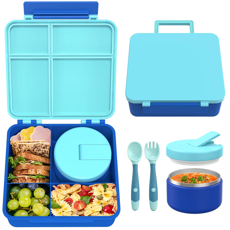 Bento Lunch Box for Kids with 8oz Soup Thermo