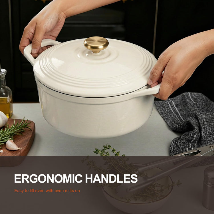 Enameled Cast Iron Dutch Oven