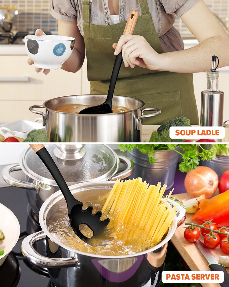 Kitchen Pasta Fork and Ladle Set (2 Count)
