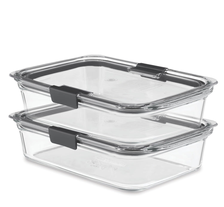 Brilliance Glass Food Storage Containers (2 Count)
