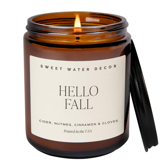 Hello Fall Candle (9 Ounce)