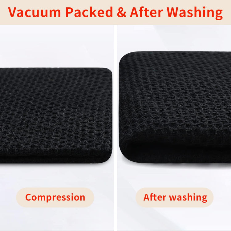 100% Cotton Oversized Waffle Weave Kitchen Towels 6 (6 Count)