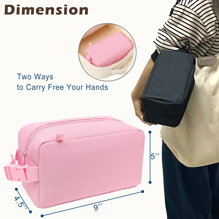 Small Insulated Lunch box Portable Soft Bag Mini Cooler Thermal Meal Tote Kit with Buckle for Work