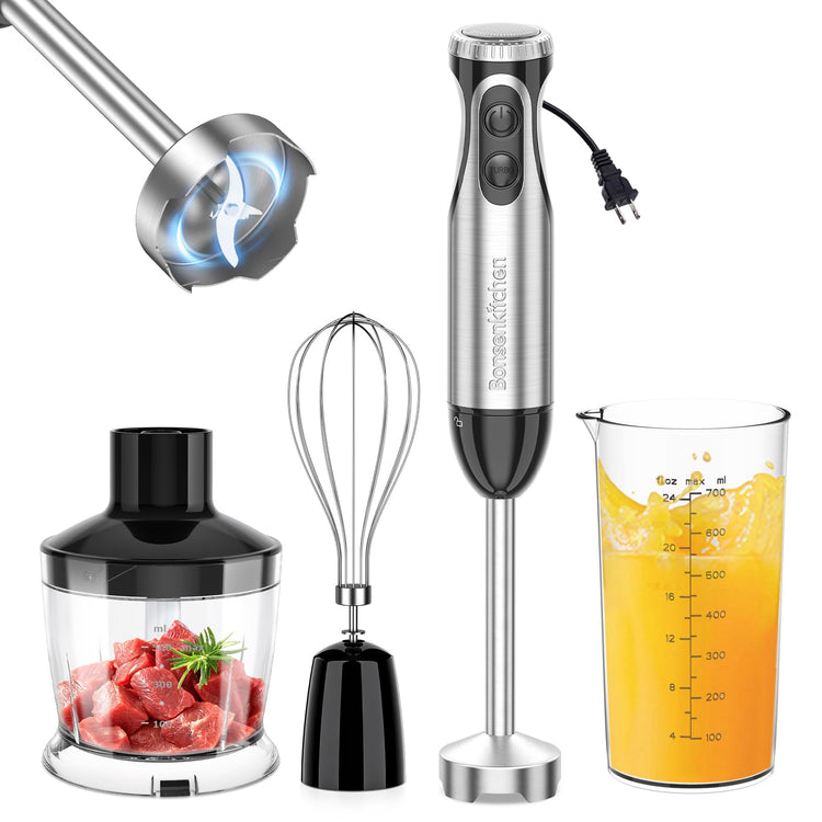Immersion Blender with Food Processor