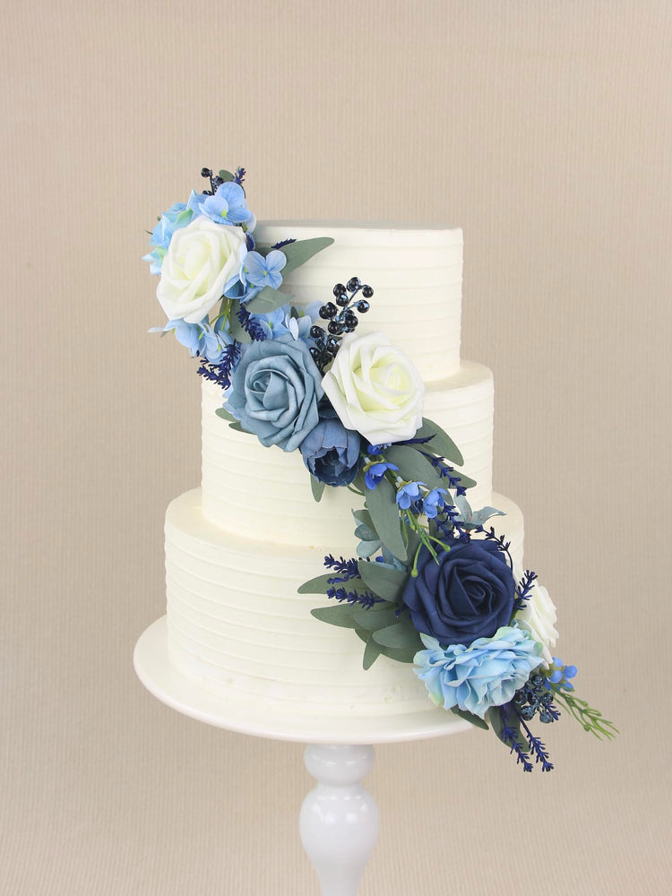 3Pcs Premade Cake Flowers (3 Count)