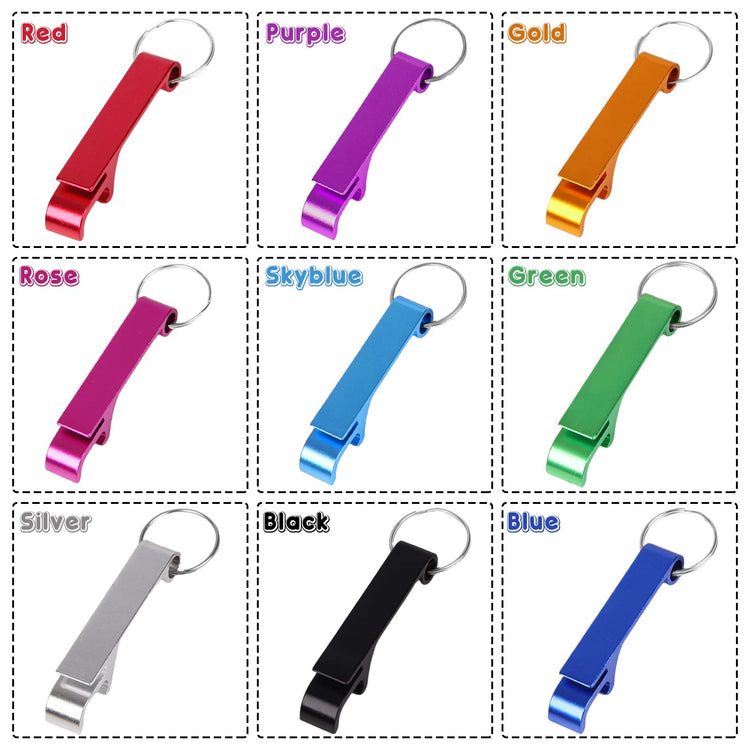40PCS Personalized Bottle Opener Keychain Bulk Custom Beer Bottle Opener with Logo Text Engraved Wedding Bottle Opener Favors Customized Gifts for Guests Baby Shower Birthday Party (40 Count)