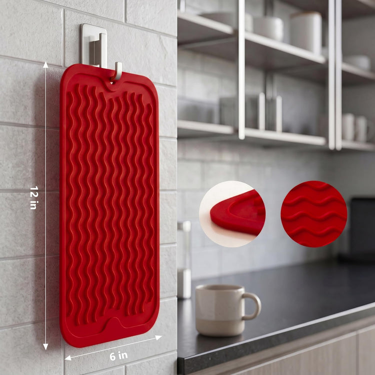 Silicone Dish Drying Mat for Multiple Usage