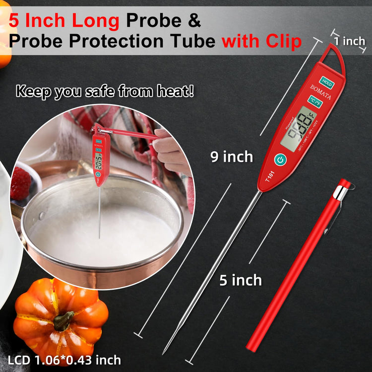 Digital Water Thermometer for Liquid