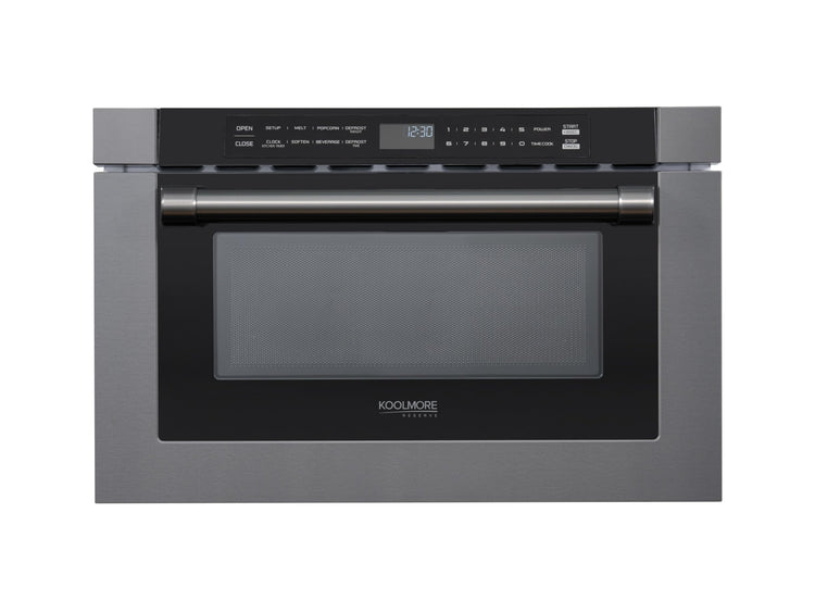 Reserve 24 in. 1.2 cu. ft. Microwave Drawer with Electric Door Opening