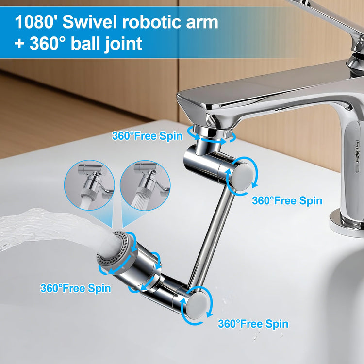 TIDYENDURE 1080° Rotating Faucet Extender