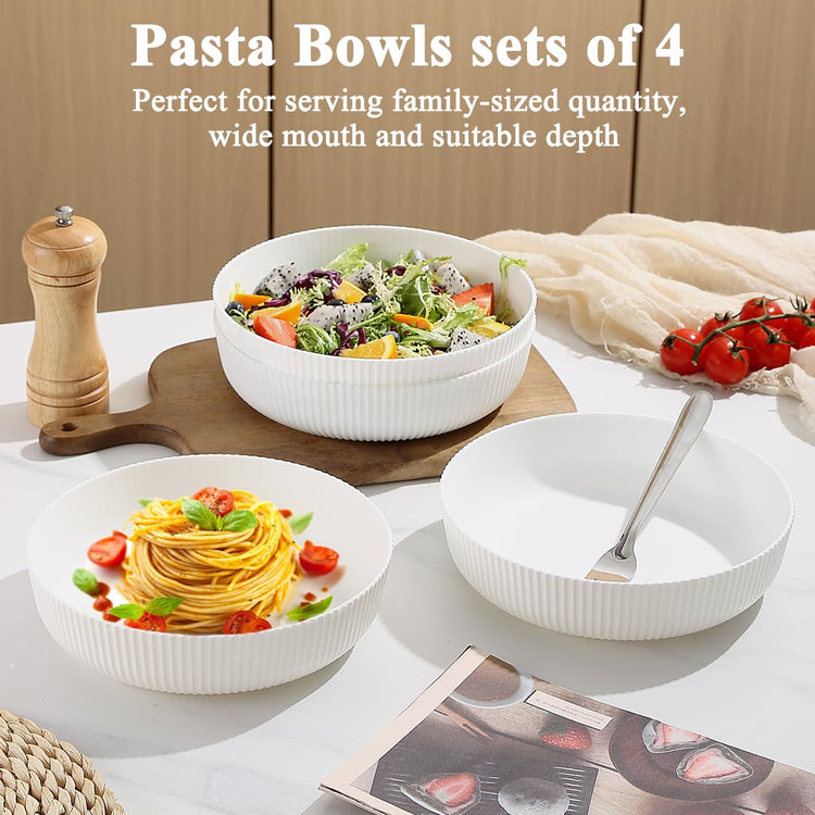 Pasta Bowls Set of 4 (4 Count)
