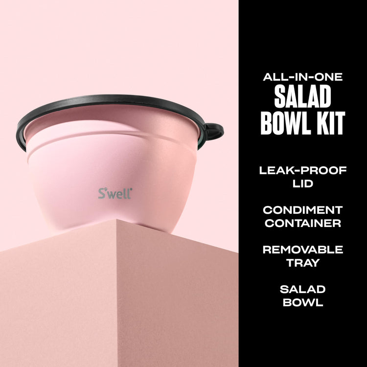 S’well Stainless Steel 64oz Salad Bowl Kit