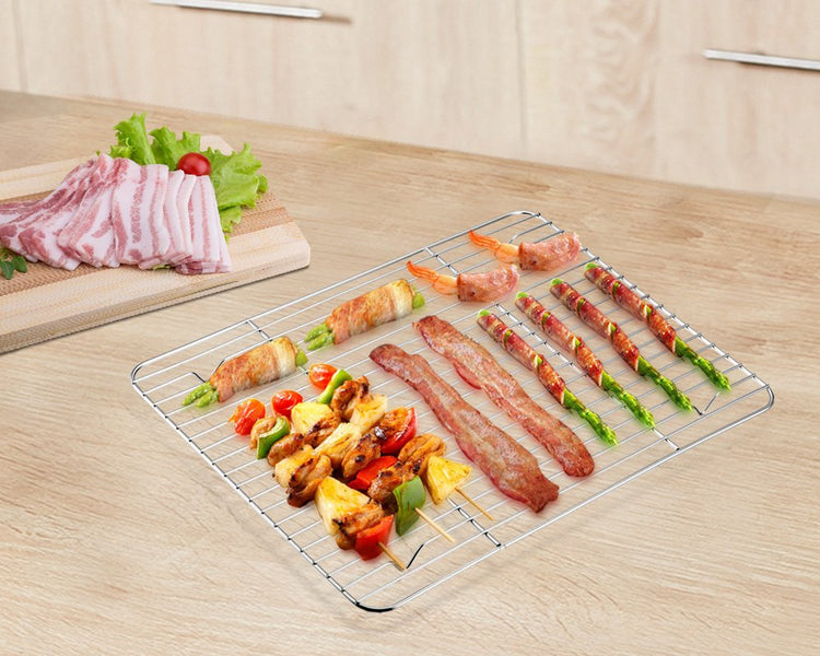 8.6" x 6.2" Cooling Baking Wire Racks Pack of 2 (2 Count)