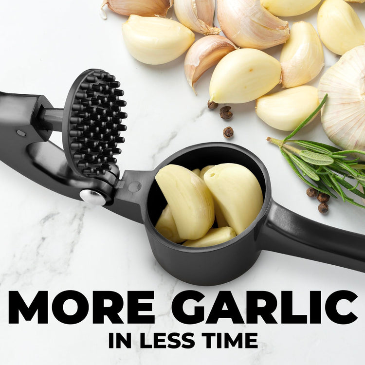 Large Premium Garlic Press Set
