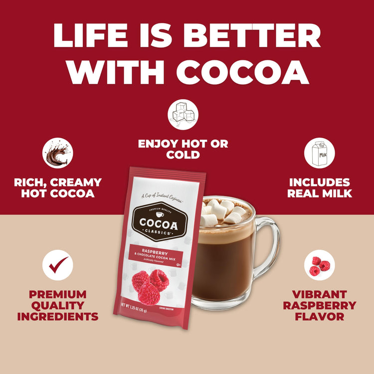 Raspberry Cocoa Mix (45 Ounce)