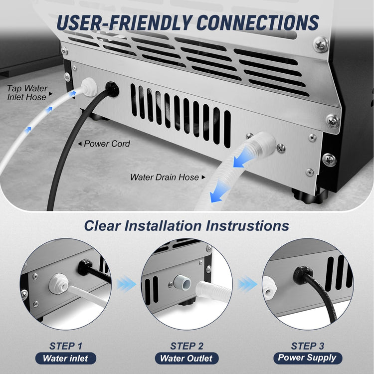 Under Counter Ice Maker Machine
