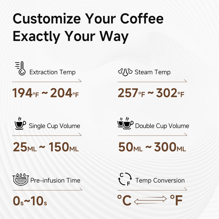 H10A 58mm Espresso Machine