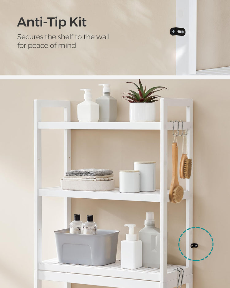 Over The Toilet Storage