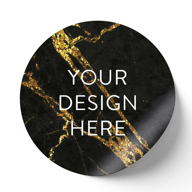 Custom Vinyl Stickers Your Image (100 Count)