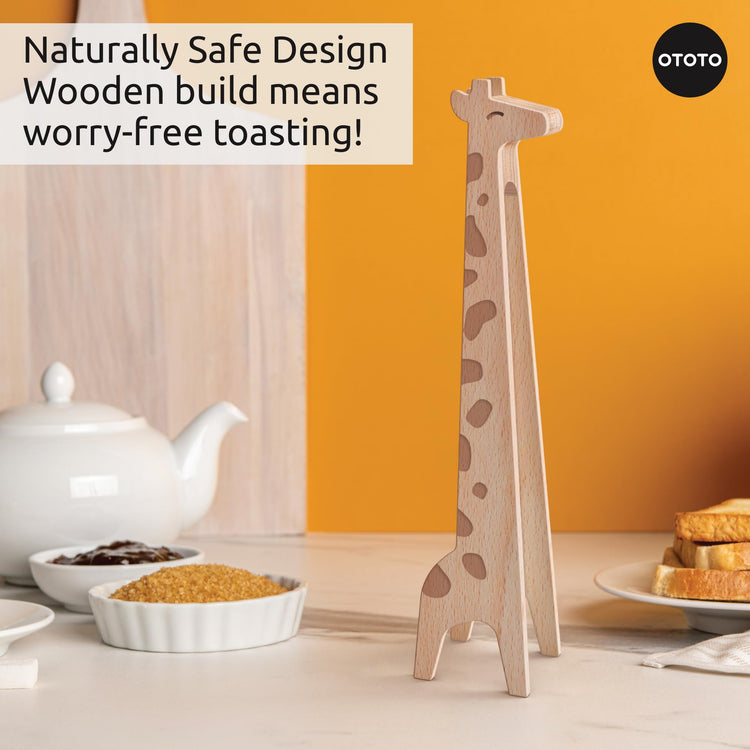 NEW OTOTO Jerry the Giraffe Toaster Tongs