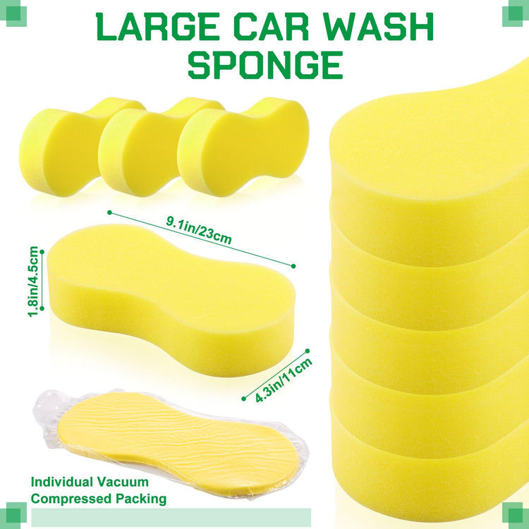 24 Pack Large Sponges Bulk Multi (24 Count)